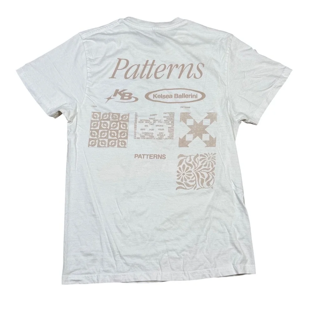 Kelsea Ballerini Patterns Album & Love a Cowboy Graphic T Shirt Bundle Woman's M - Picture 5 of 16